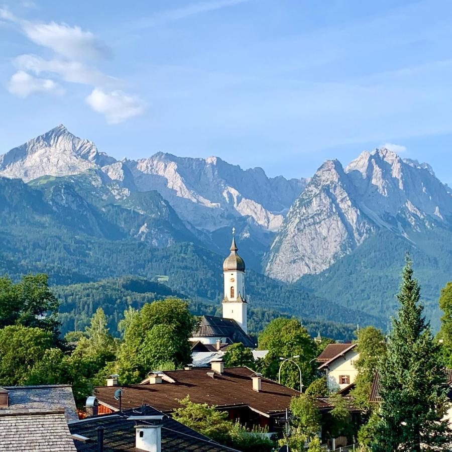 Ferienwohnung Gipfelglück-Garmisch Exterior foto